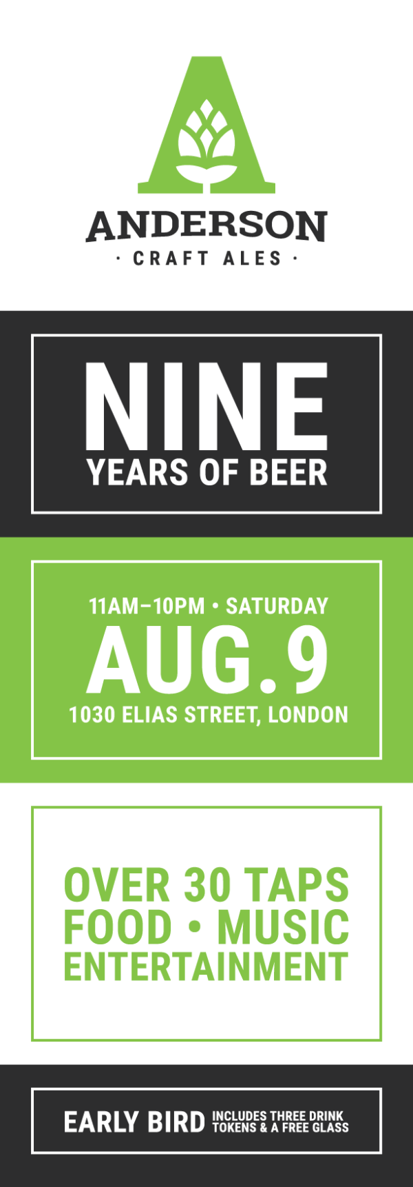 9 Years of Beer Anniversary Party Ticket