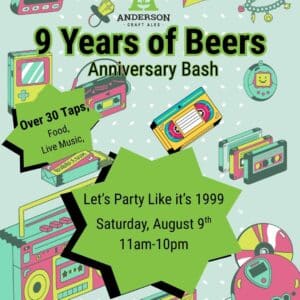 9 Years of Beer Anniversary Party Ticket